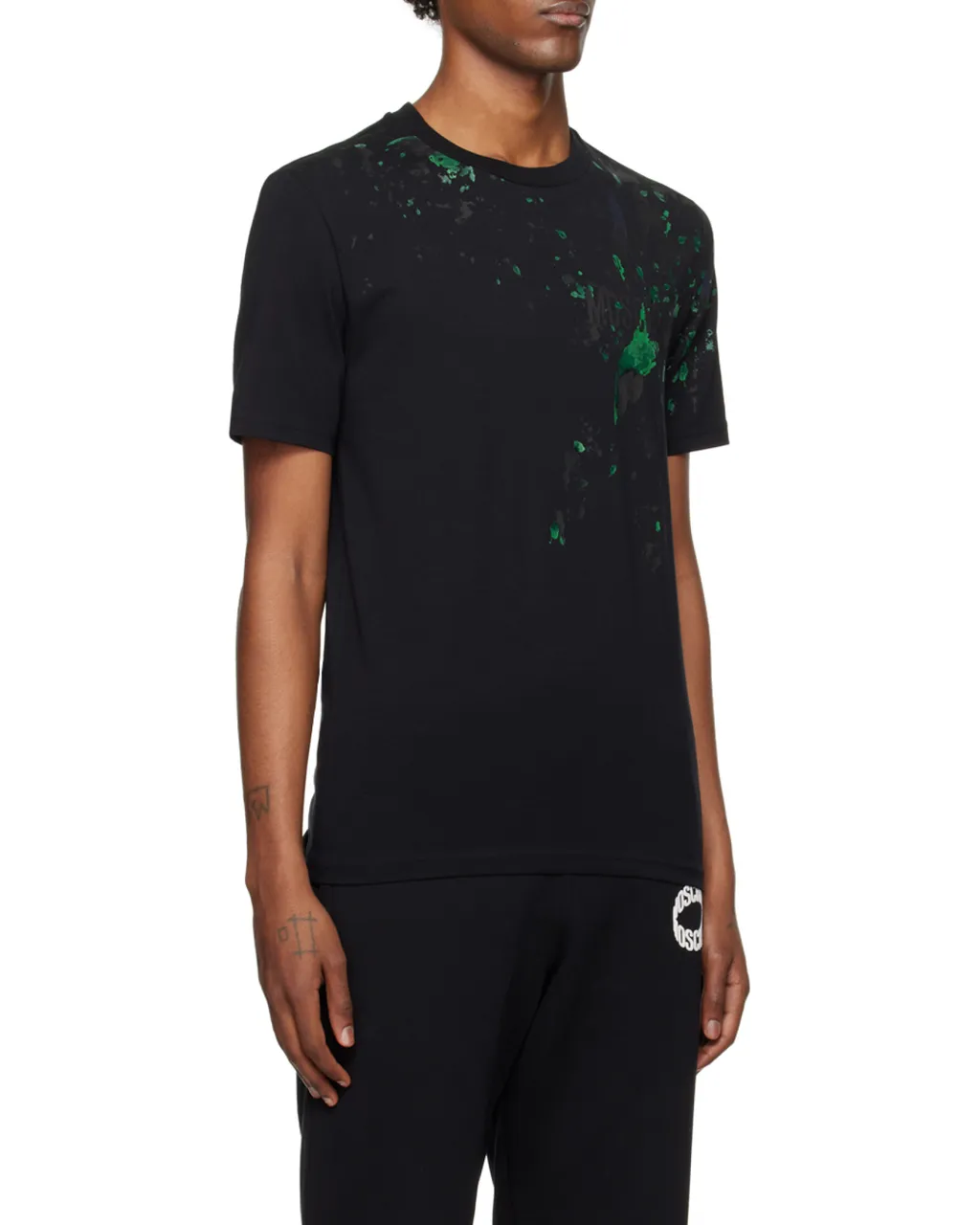 Round Collar Printed T-Shirt