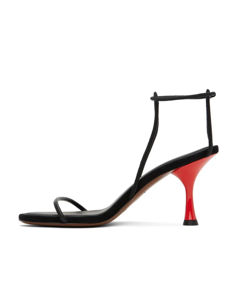 Nenque Logo High-Heeled Sandals