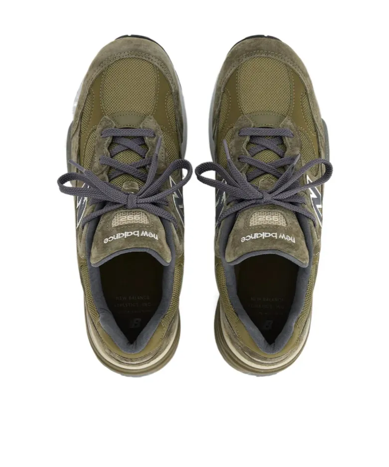 992 Logo Patch Lace-Up Sneakers