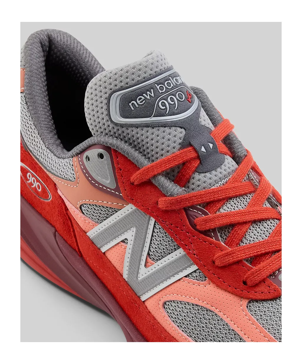 990 V6 Lace-Up Sneakers