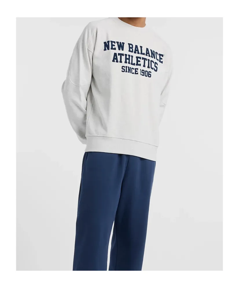 Varsity French Terry Graphic Crewneck Sweatshirt