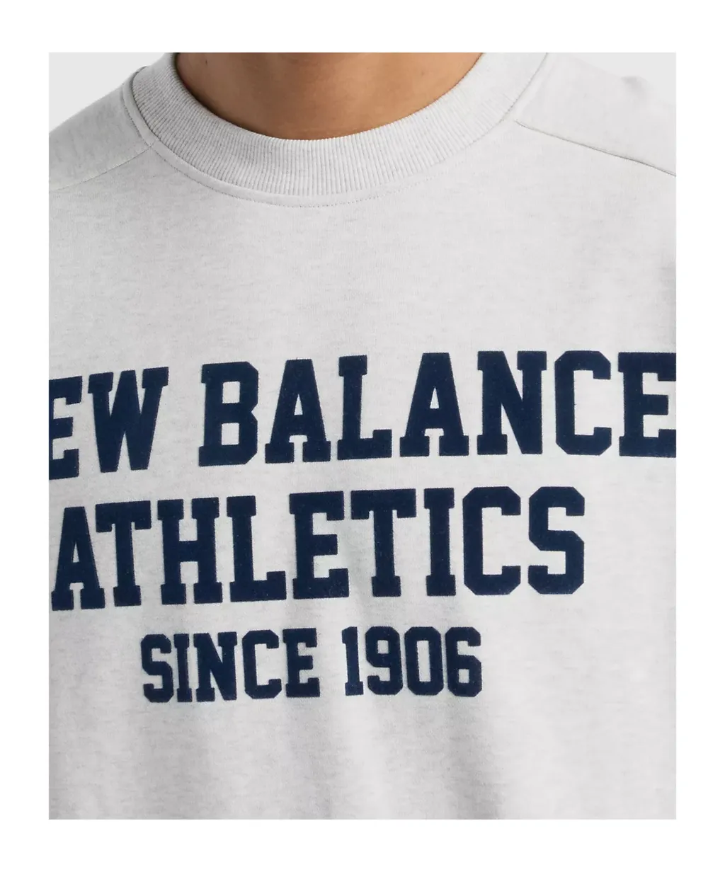 Varsity French Terry Graphic Crewneck Sweatshirt
