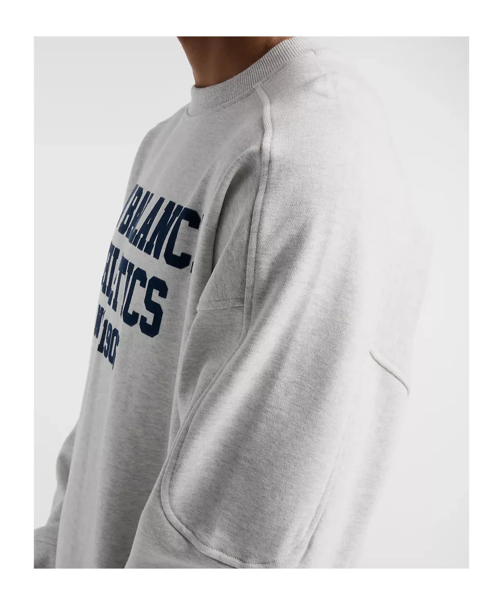 Varsity French Terry Graphic Crewneck Sweatshirt
