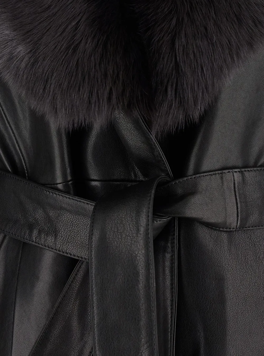 Dakota Leather Coat