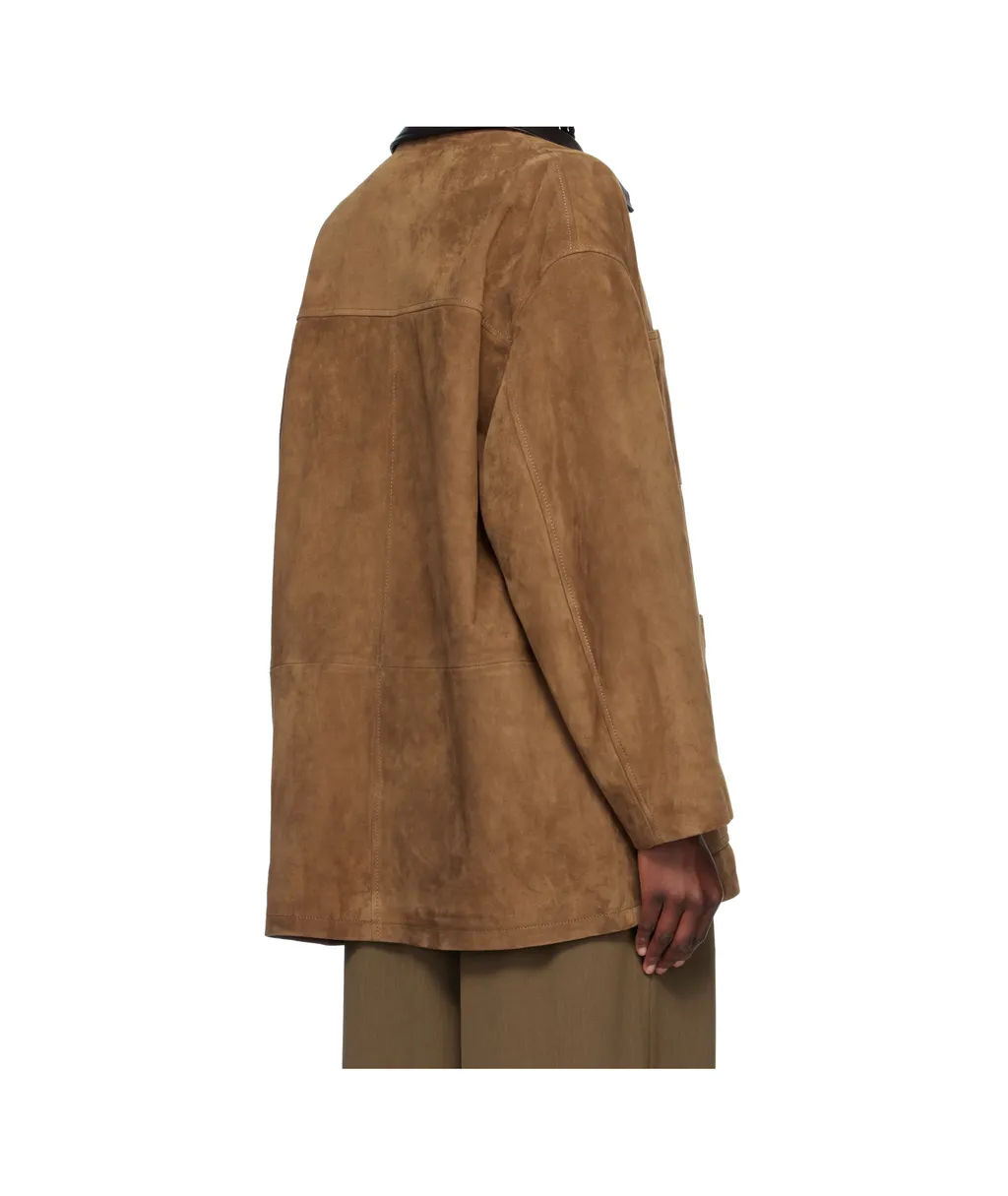 Bam Zip-Up Leather Jacket