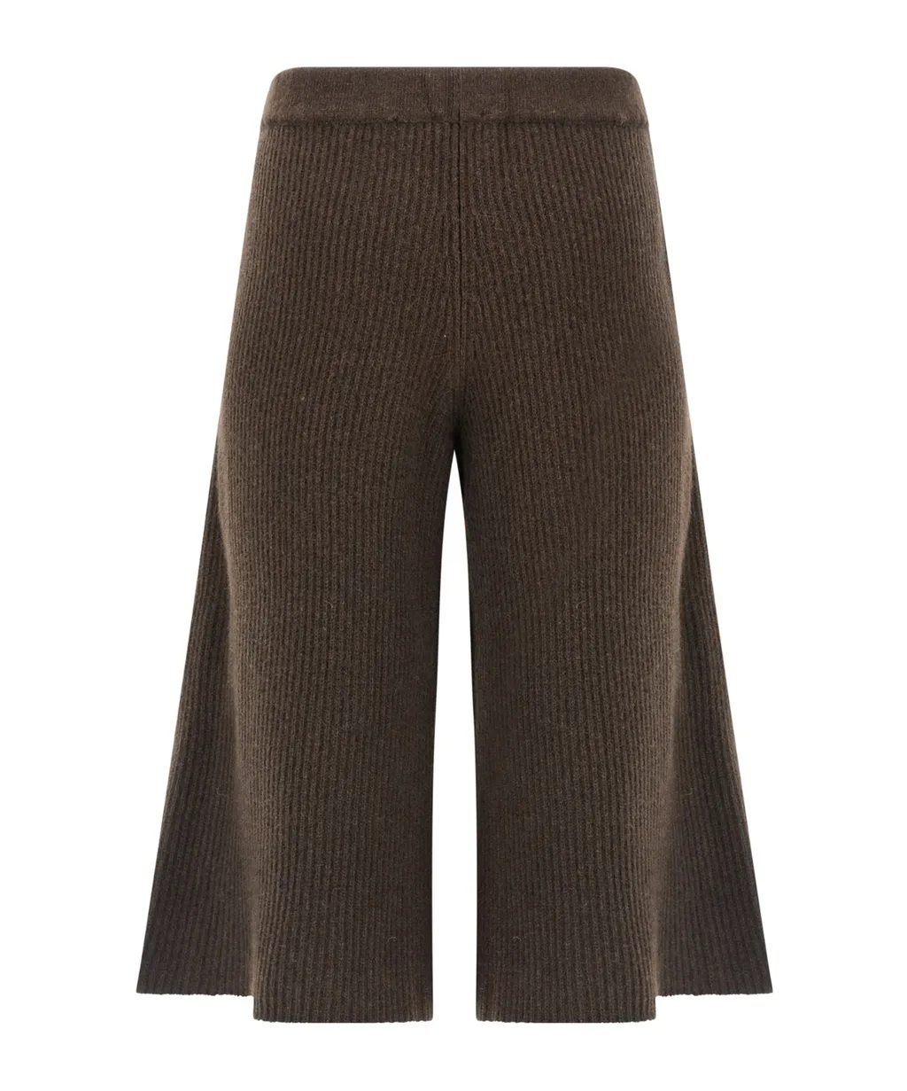 Ribbed Cropped Pants
