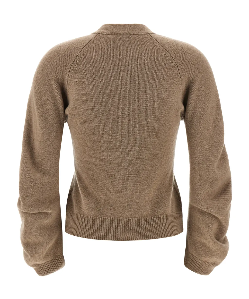 Curved Sleeve Cardigan
