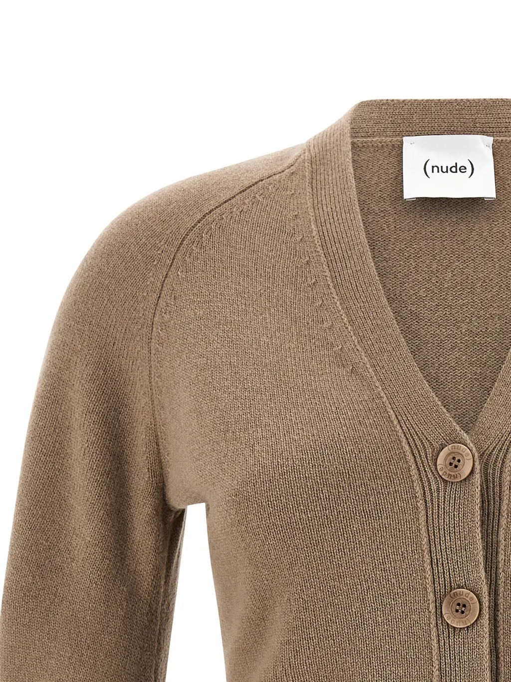 Curved Sleeve Cardigan