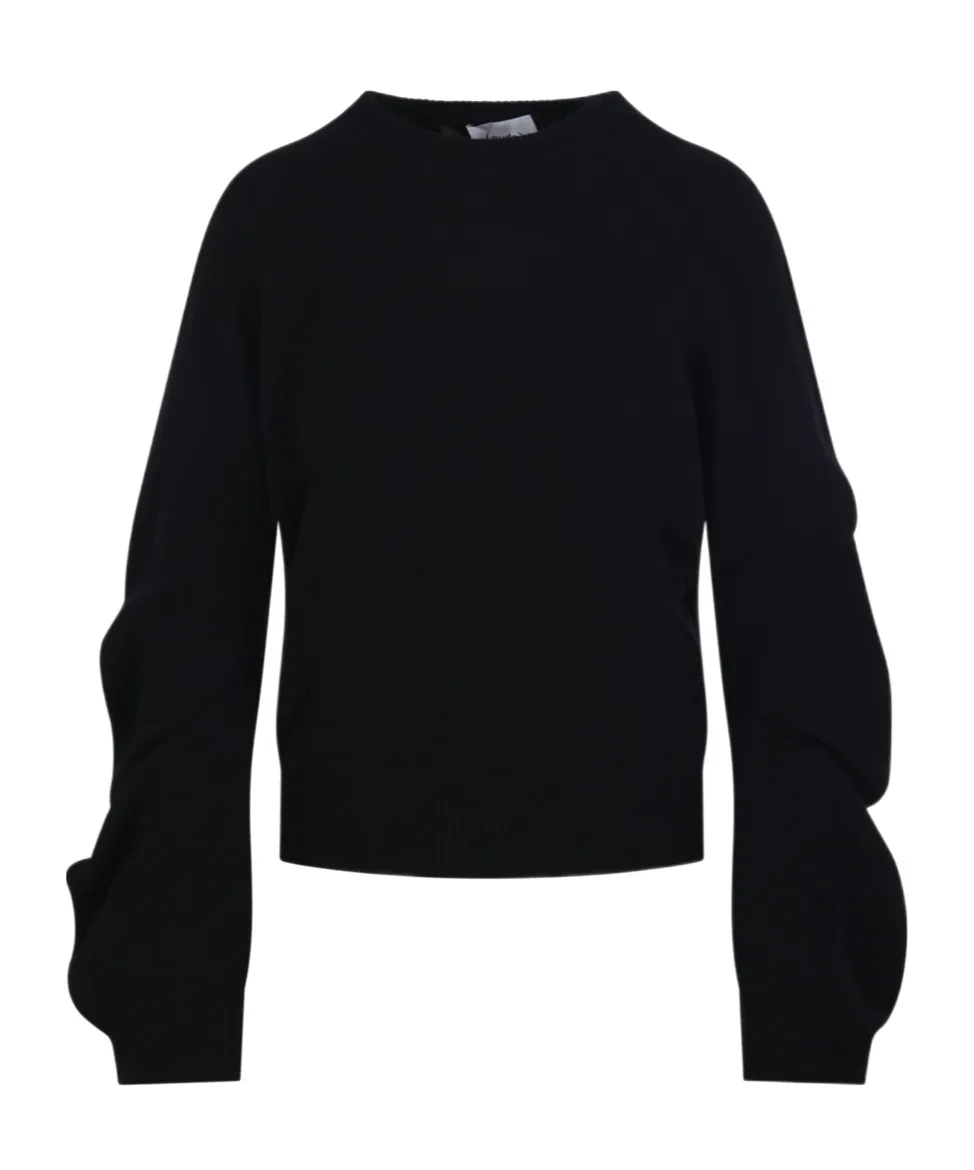Curved Sleeve Knitwear