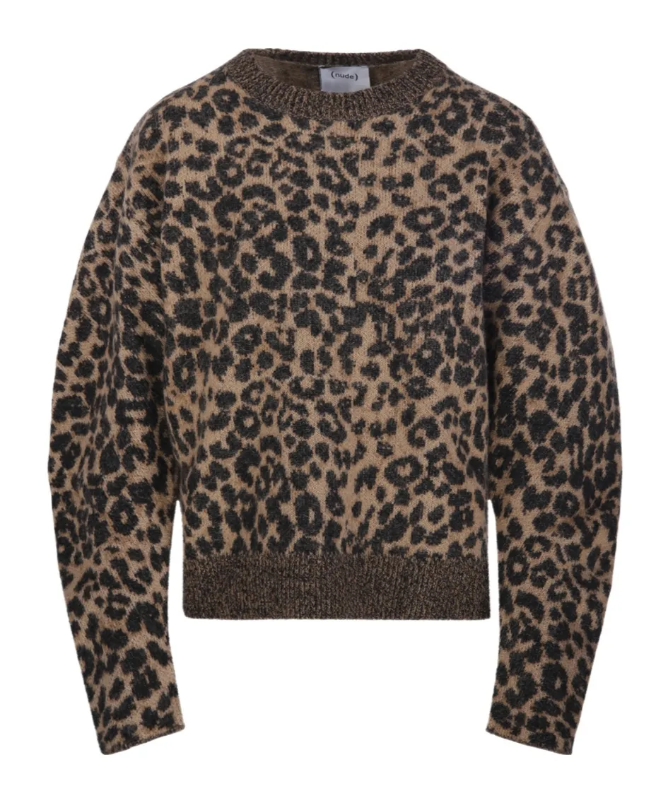 Leopard-Print Sweater
