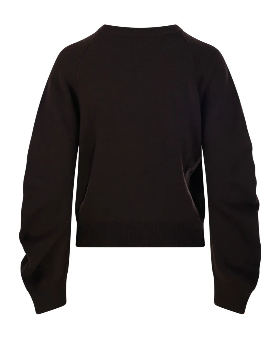 Raglan-Sleeve Sweater