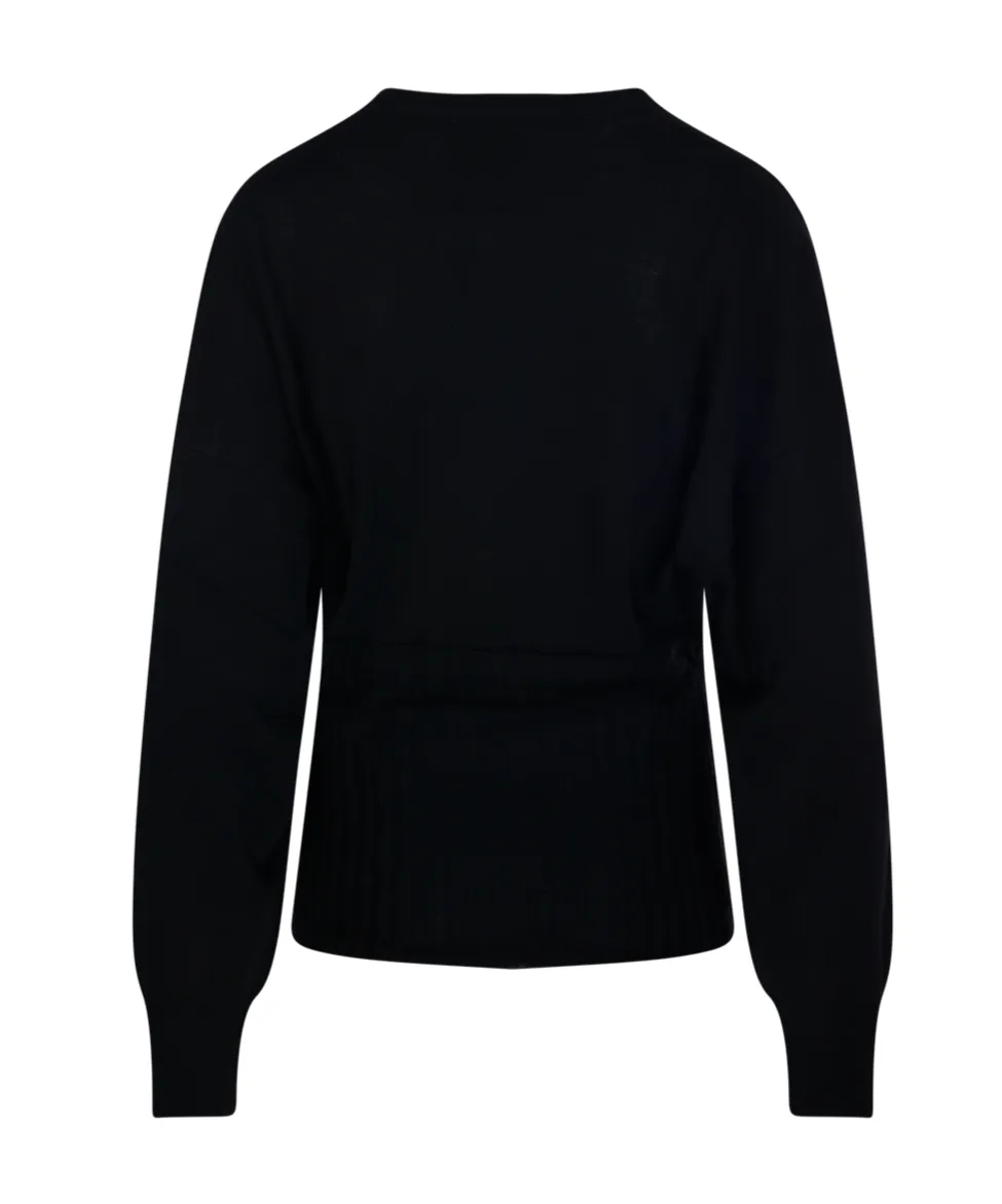 Ribbed-Panel Jumper