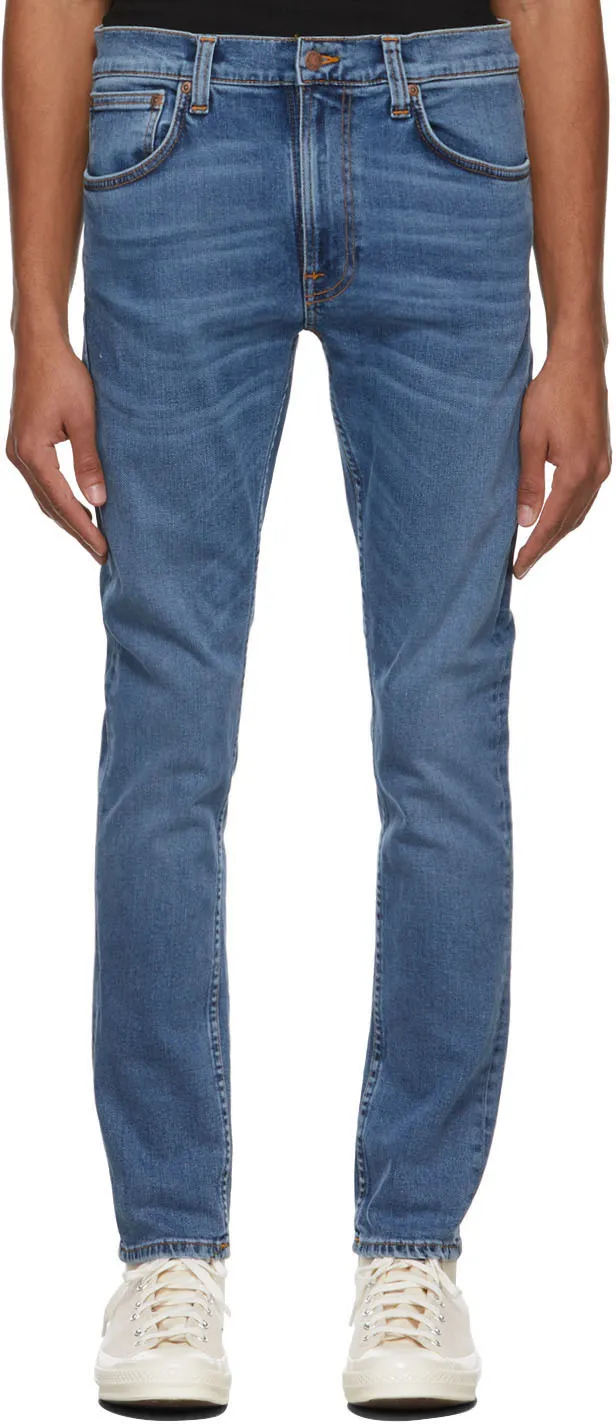 Logo-Decorated Straight Jeans
