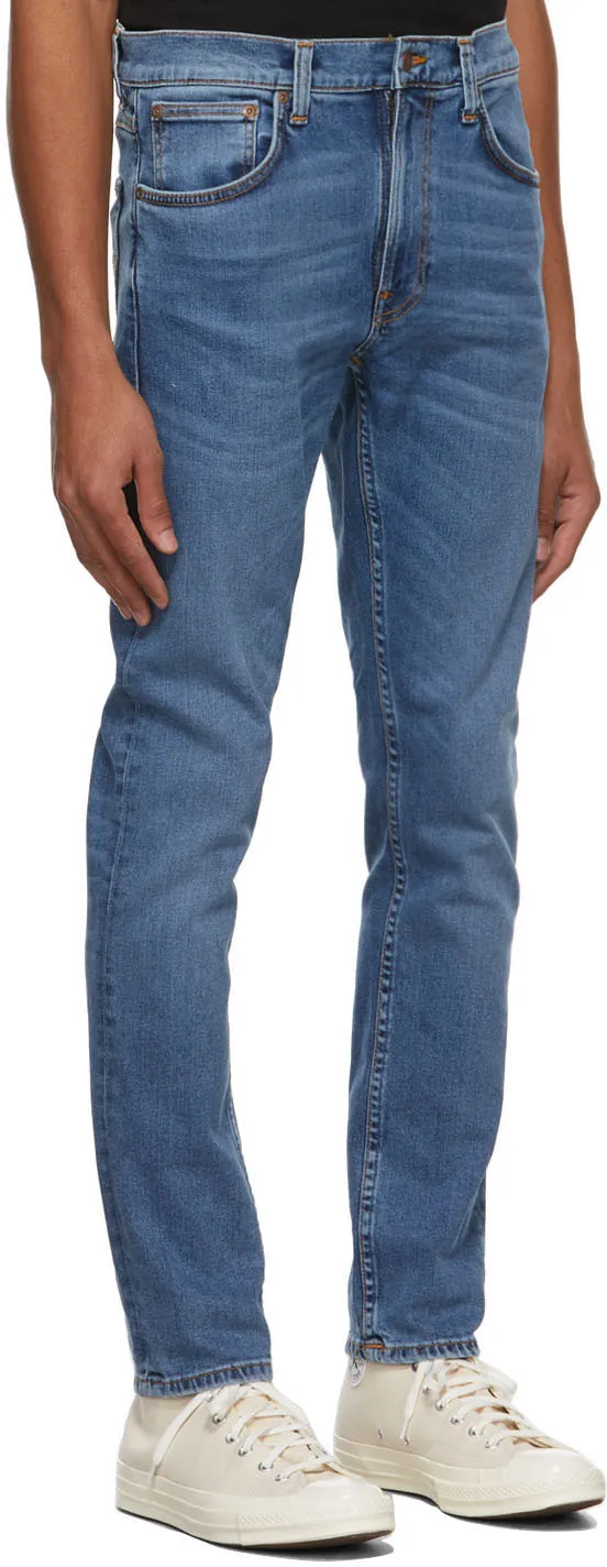 Logo-Decorated Straight Jeans
