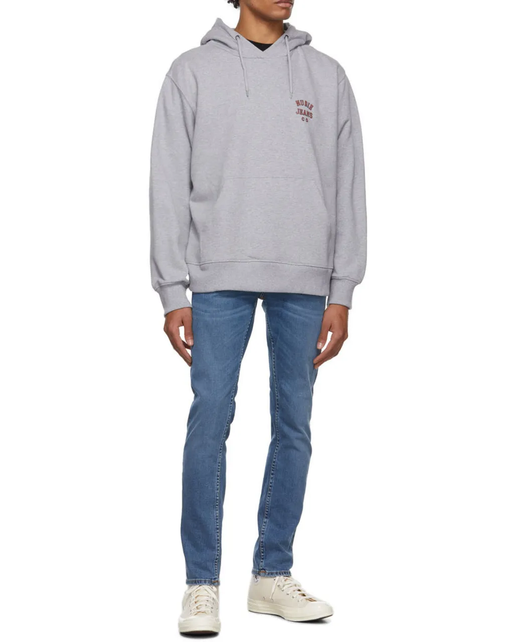 Logo-Decorated Straight Jeans