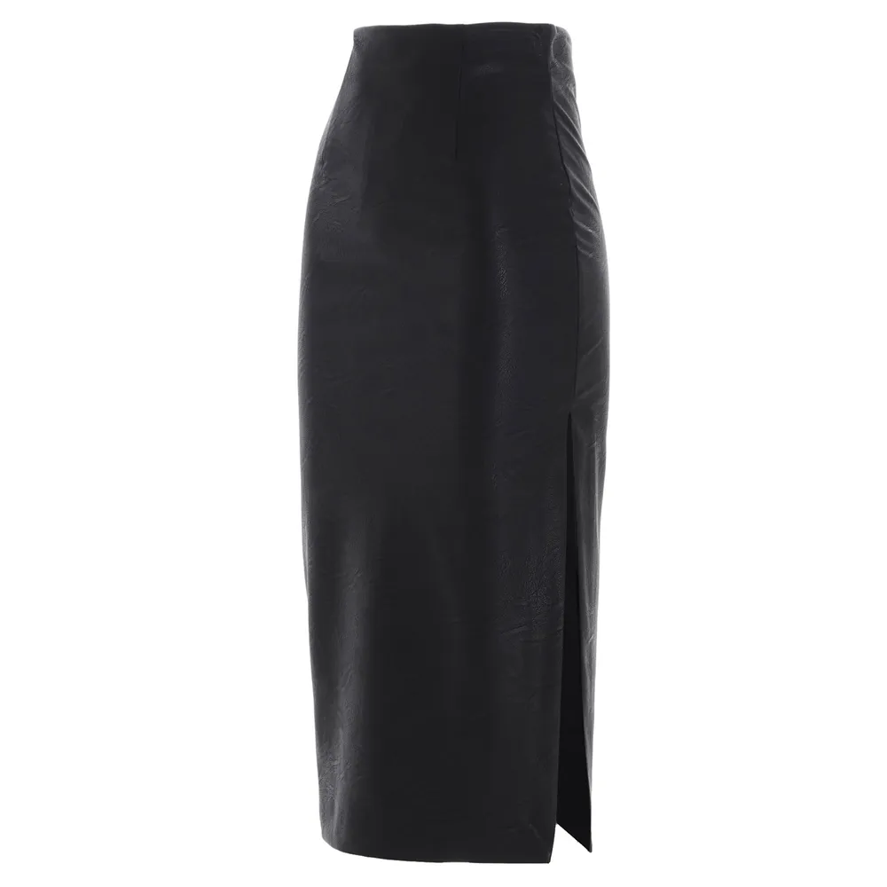 High-Waisted Pencil Skirt