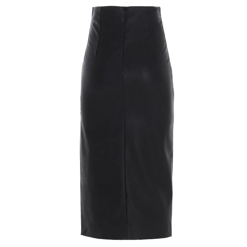 High-Waisted Pencil Skirt