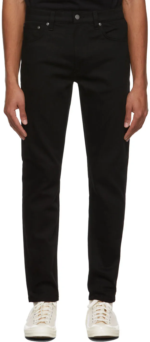 Mid-Waist Casual Jeans