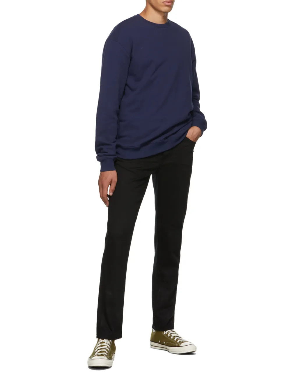 Logo Tapered Jeans