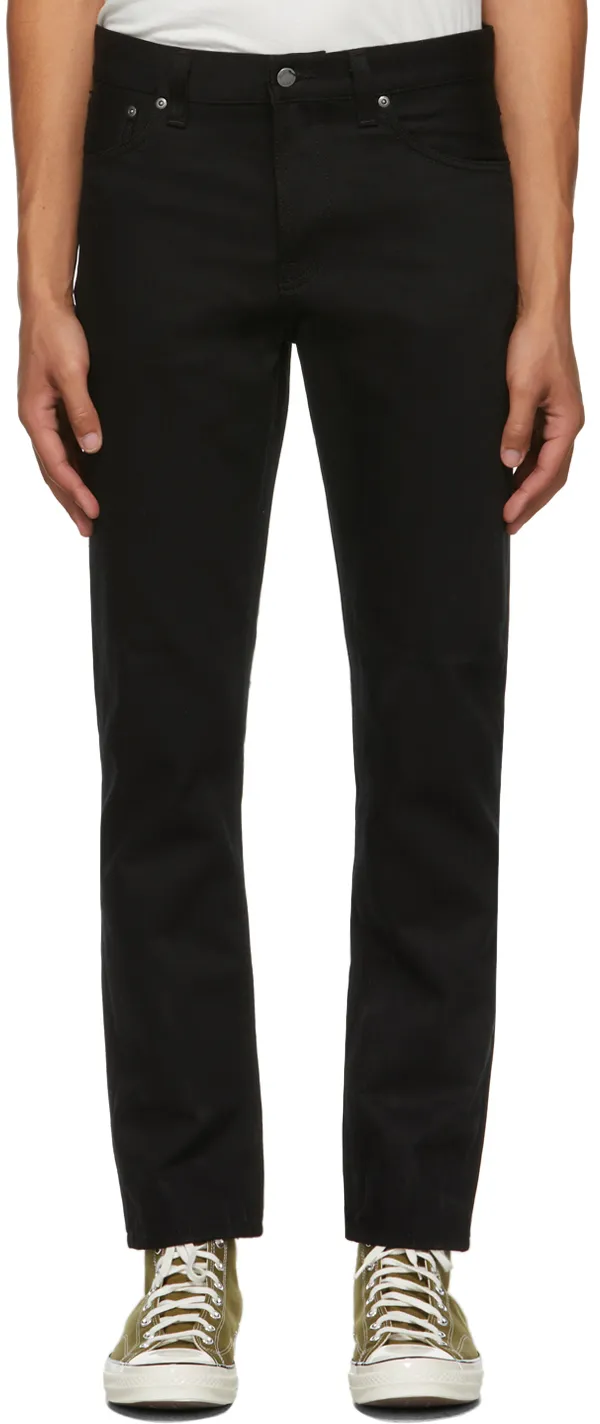 Logo Tapered Jeans