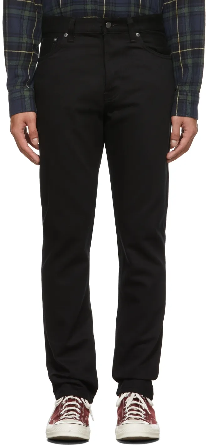 Logo Tapered Jeans