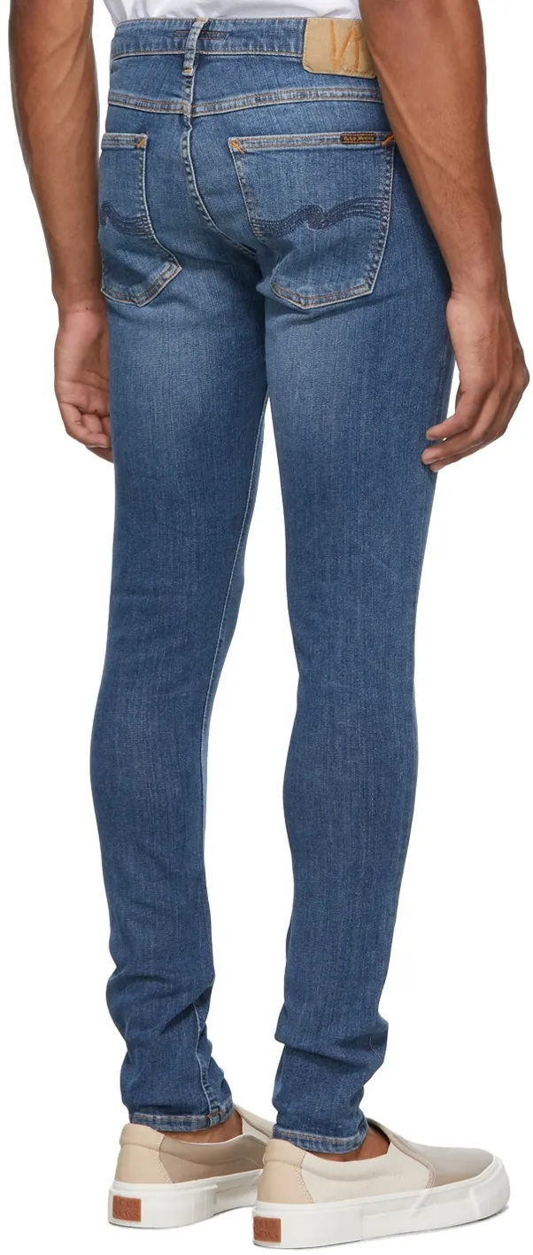 Mid-Waist Slim-Fitting Jeans