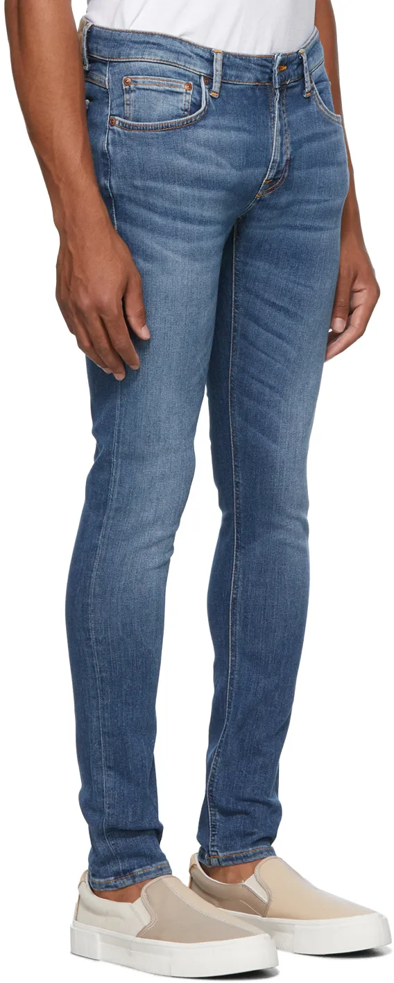 Mid-Waist Slim-Fitting Jeans
