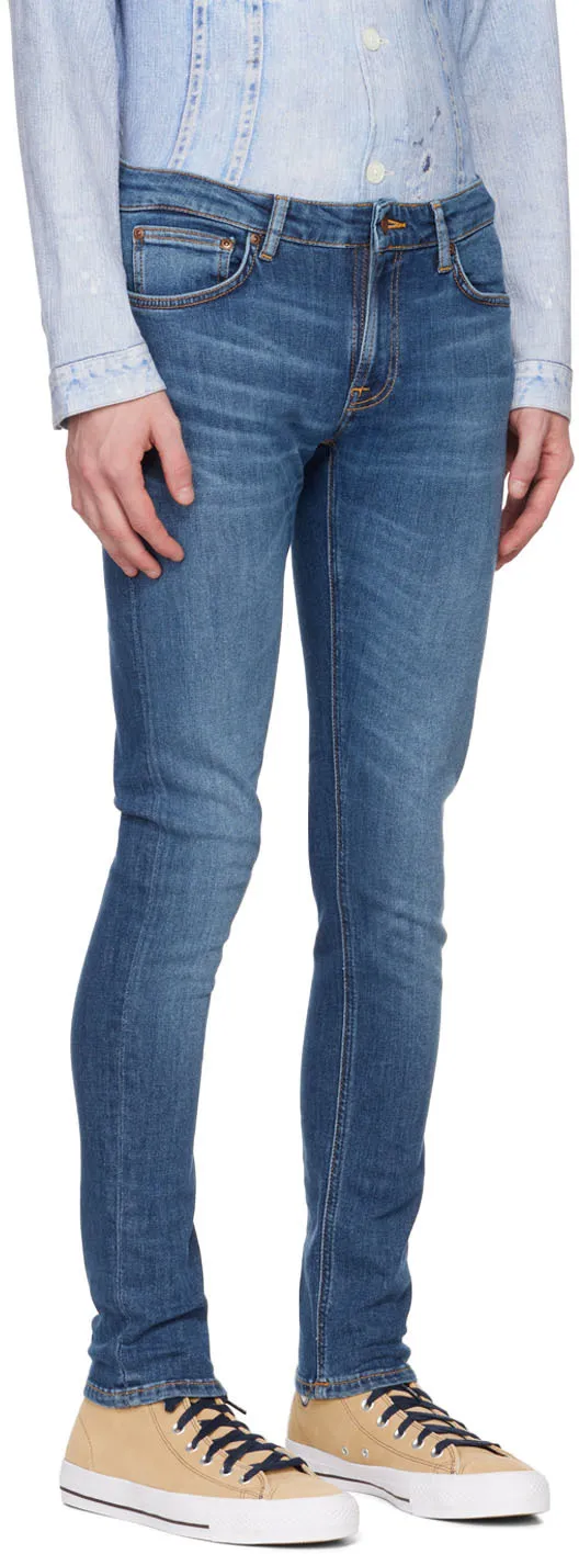 Mid-Waist Slim-Fitting Jeans