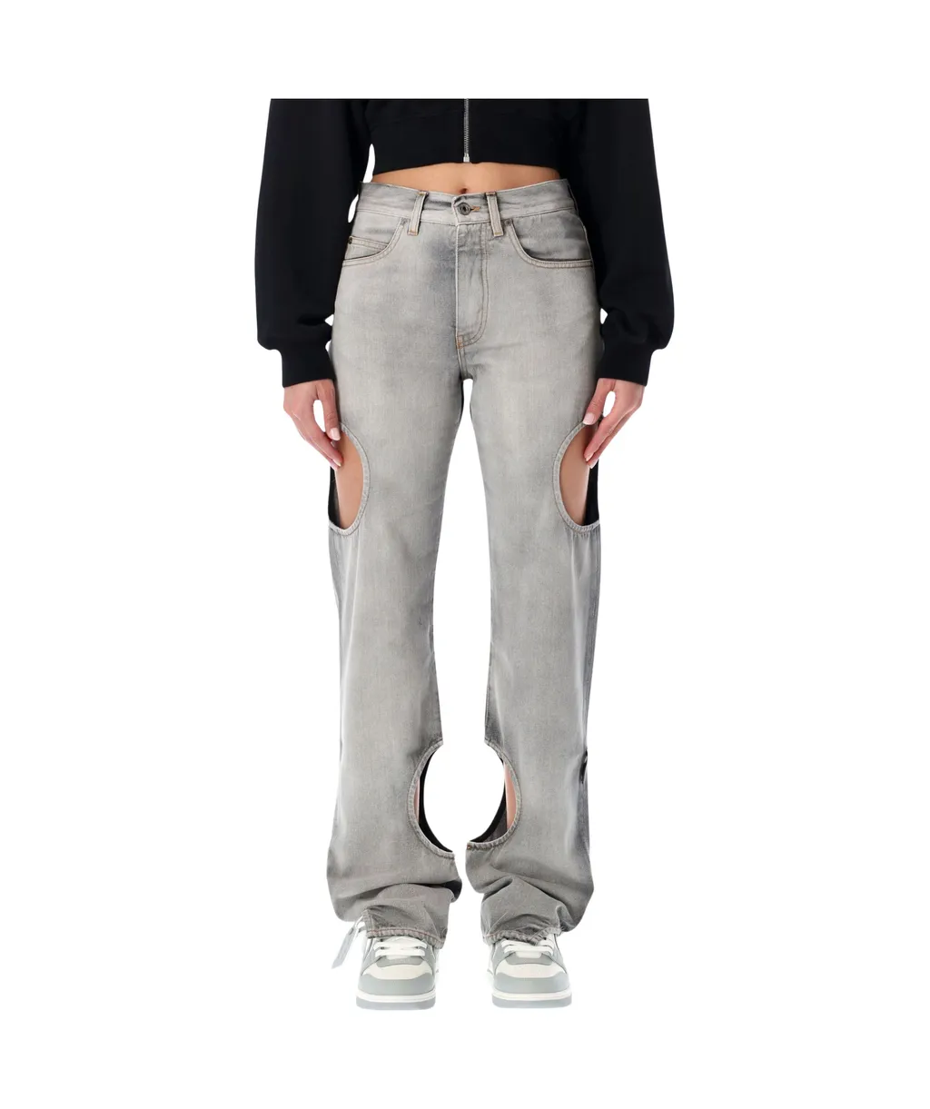 Meteor Cut-Out Jeans