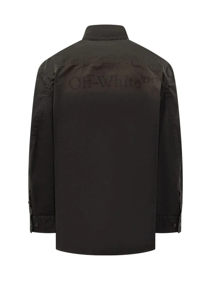 Button-Up Long-Sleeved Jacket