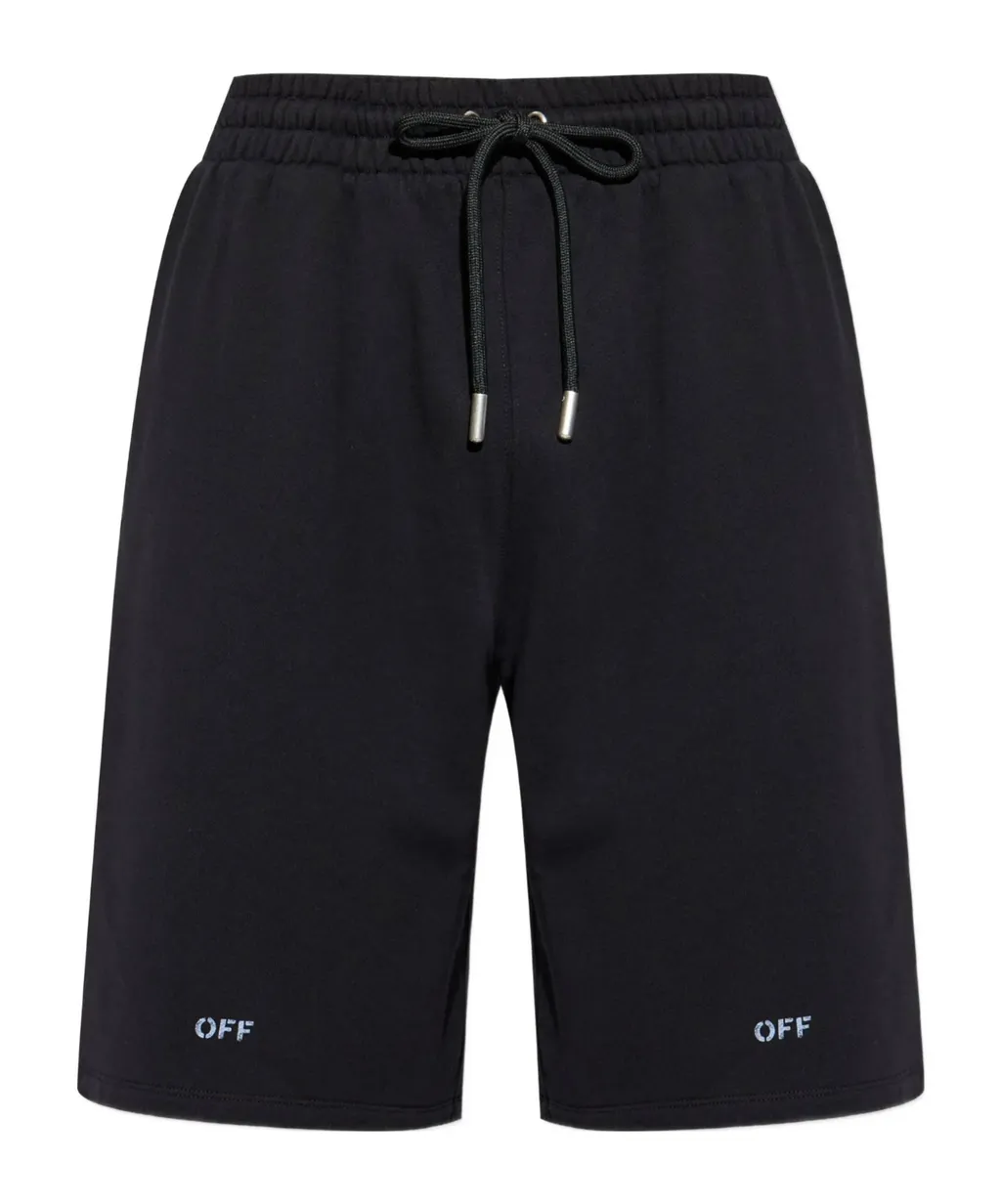 Logo Printed Bermuda Shorts
