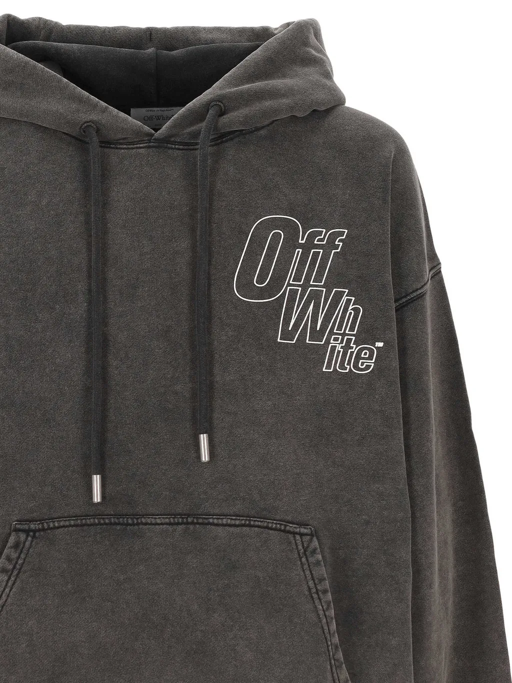 Logo Printed Drawstring Hoodie