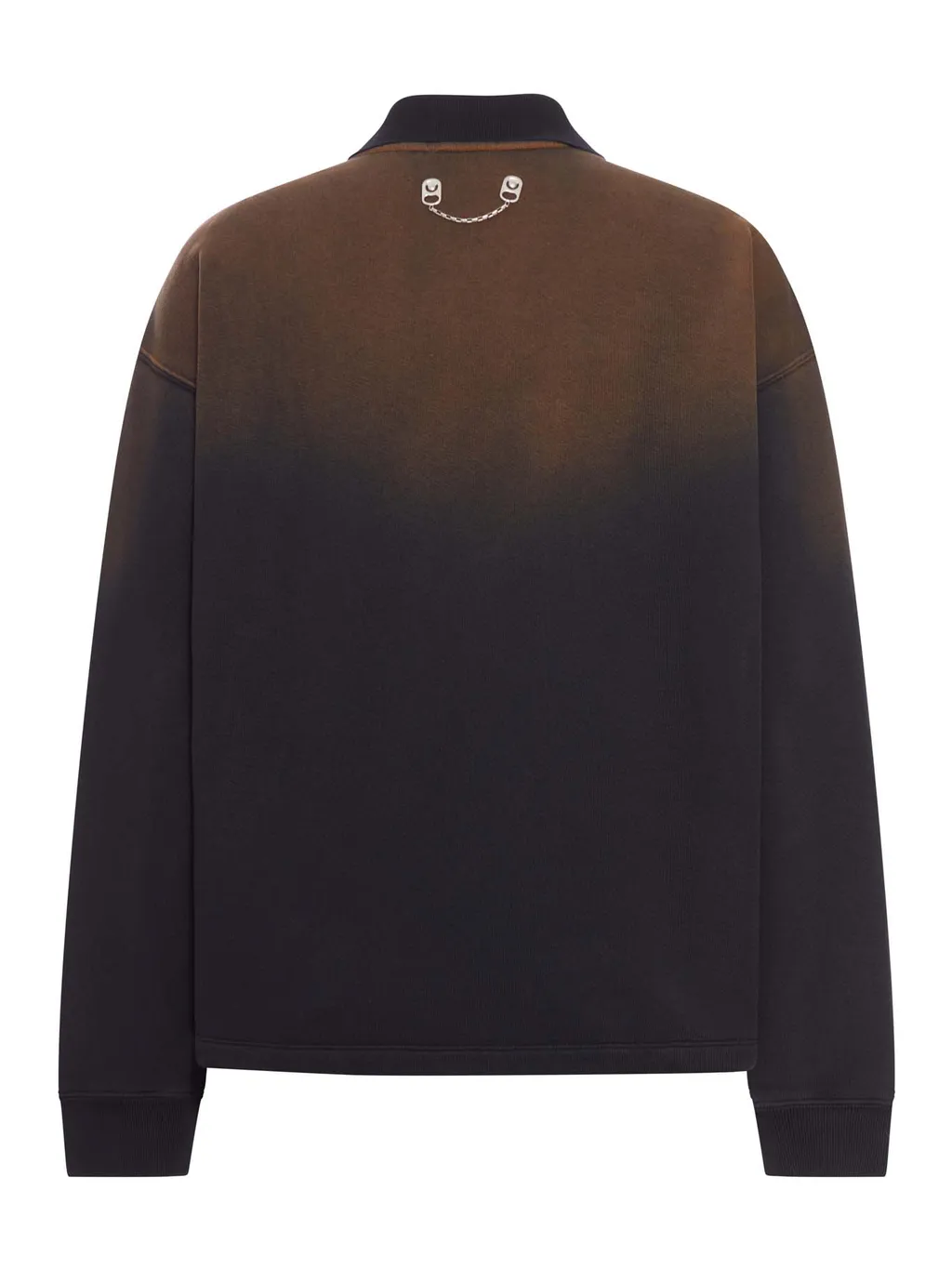 Logo Printed Zip Detailed Sweatshirt