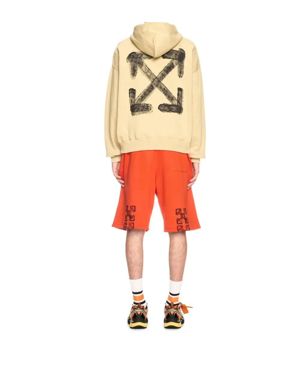 Spray Arrow Drawstring Hoodie