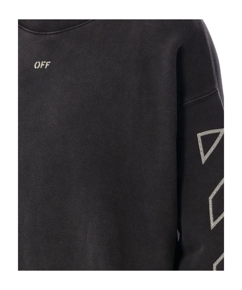 Logo Printed Crewneck Sweatshirt
