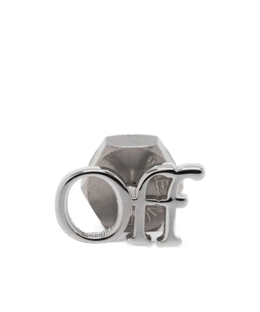 Off-Logo Single Earring