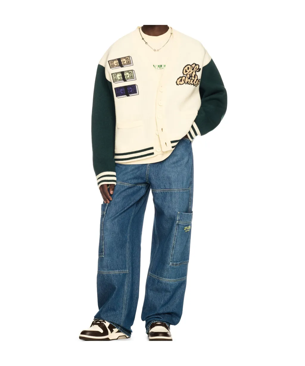 Crystal Cash Varsity Cardigan