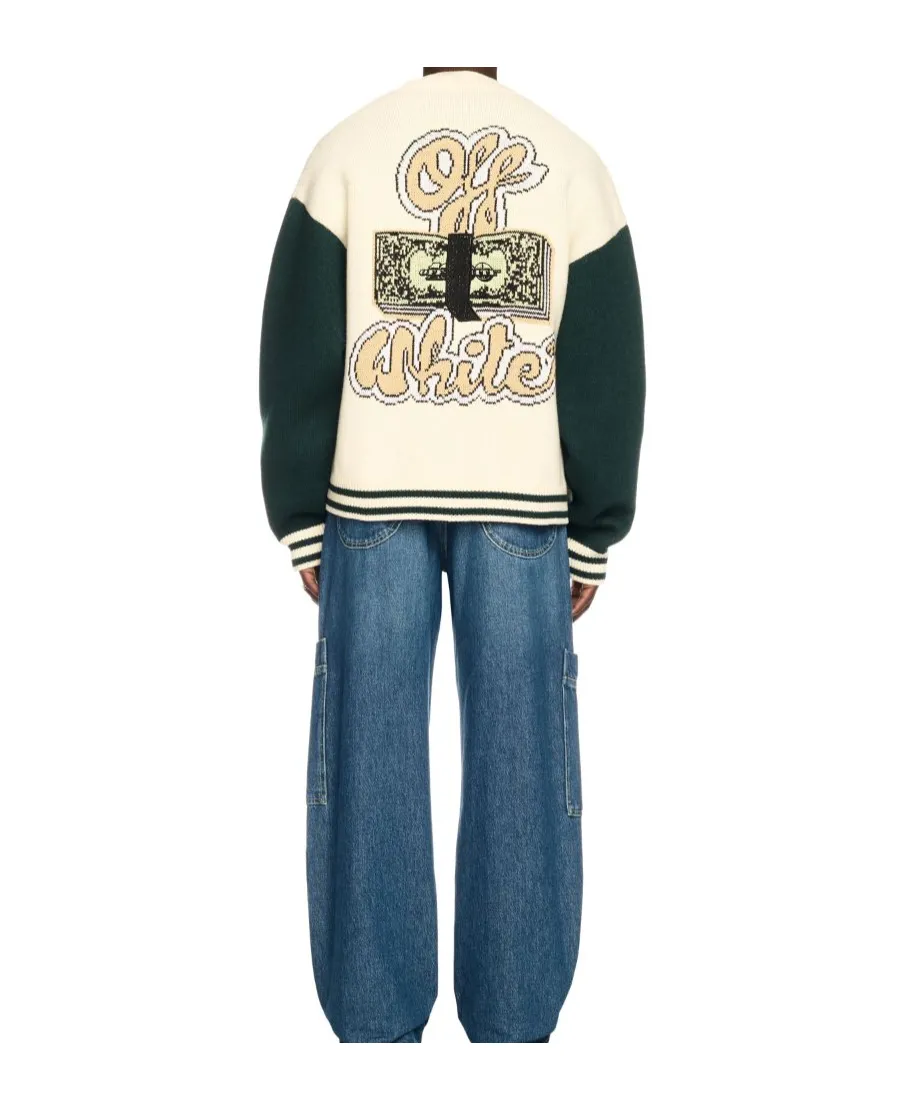 Crystal Cash Varsity Cardigan