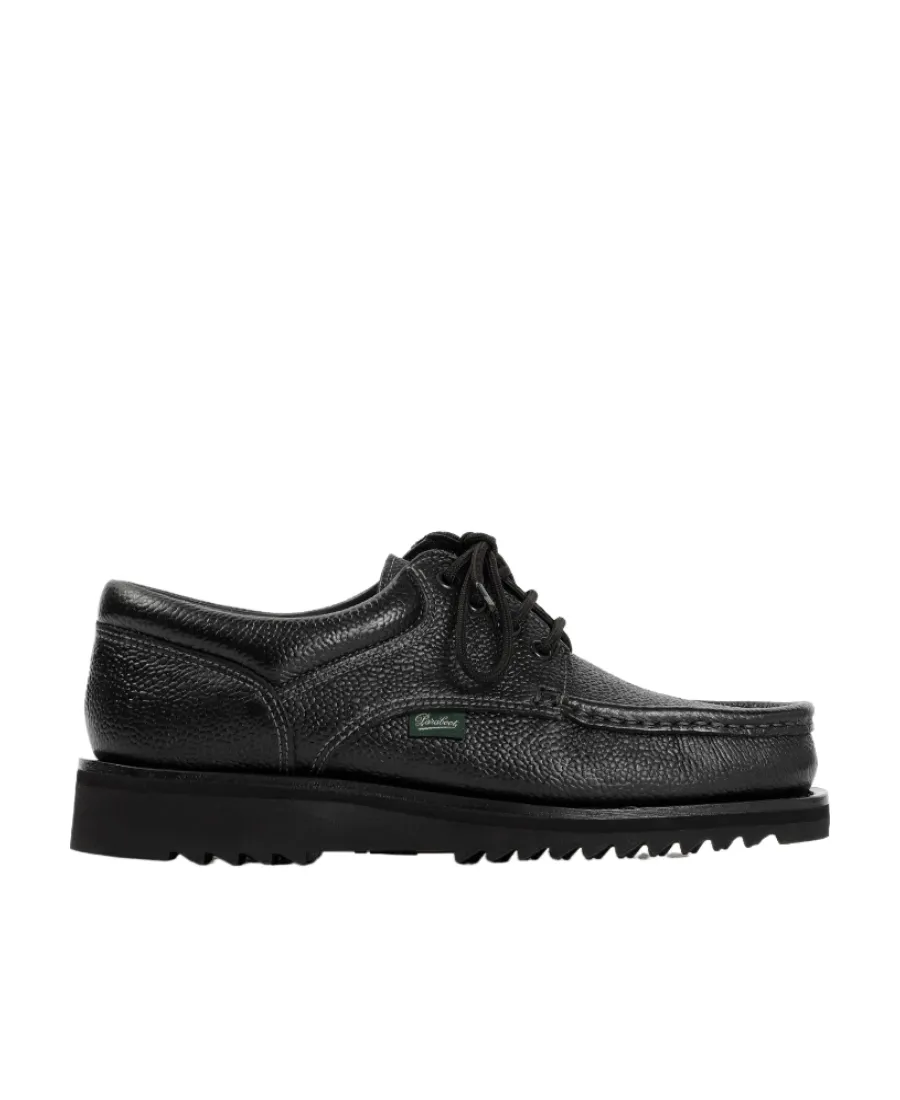 Grained Leather Derby Shoes