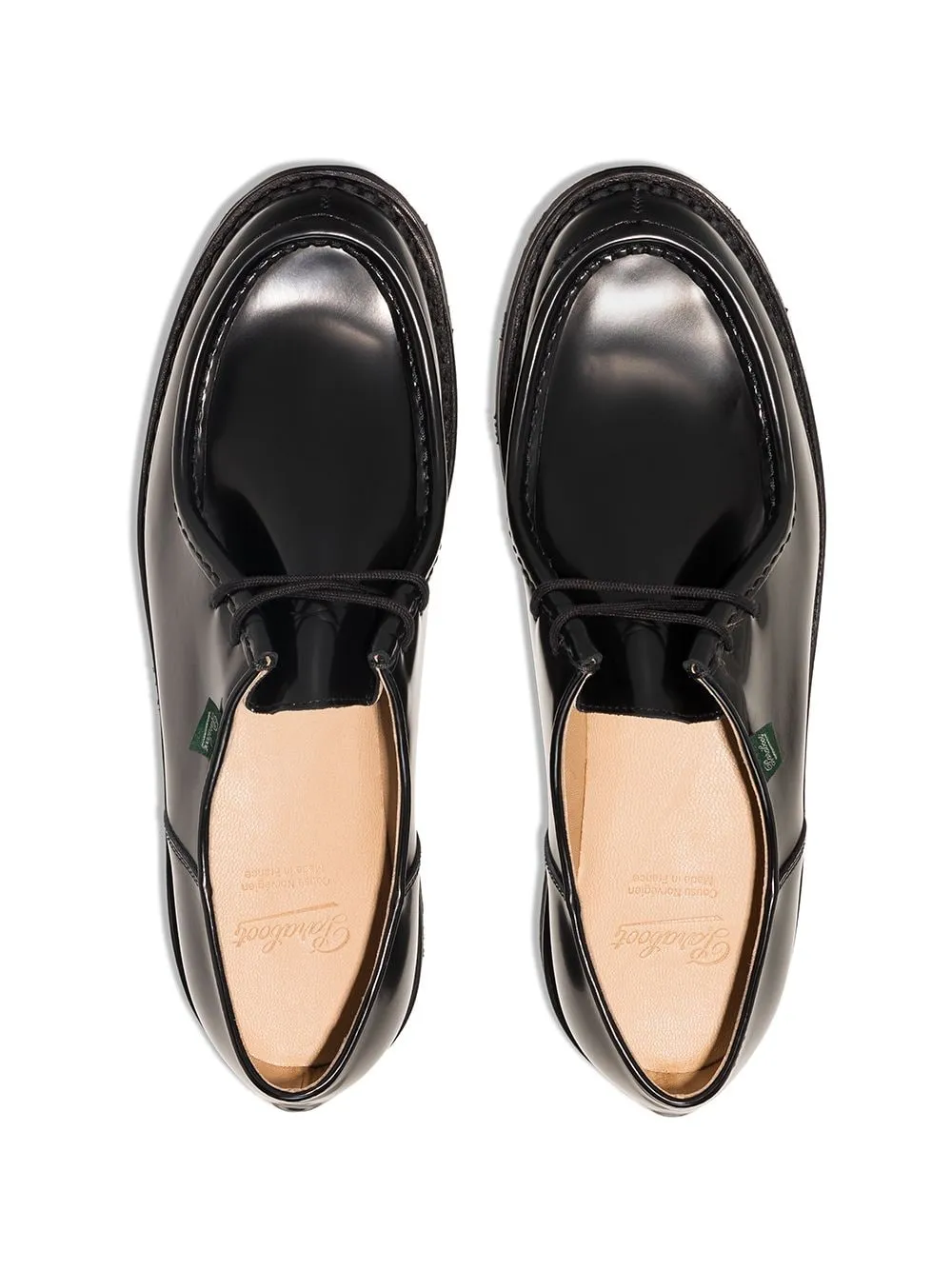 Michael Leather Lace-Up Shoes