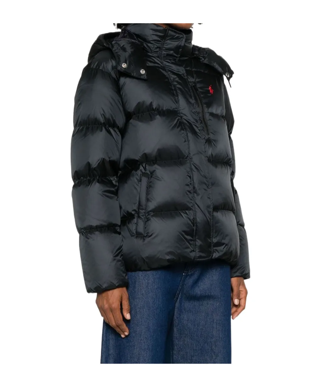 Water-Repellent Quilted Down Jacket
