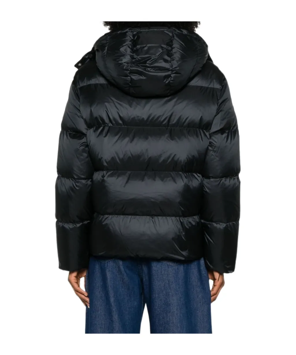 Water-Repellent Quilted Down Jacket