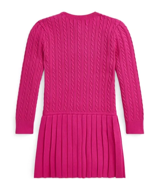 Polo Pony Embroidered Knitted Dress