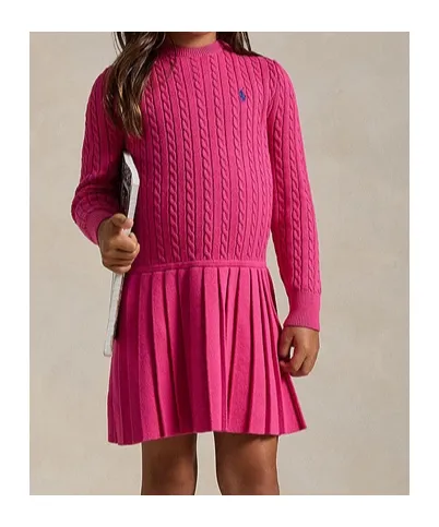 Polo Pony Embroidered Knitted Dress