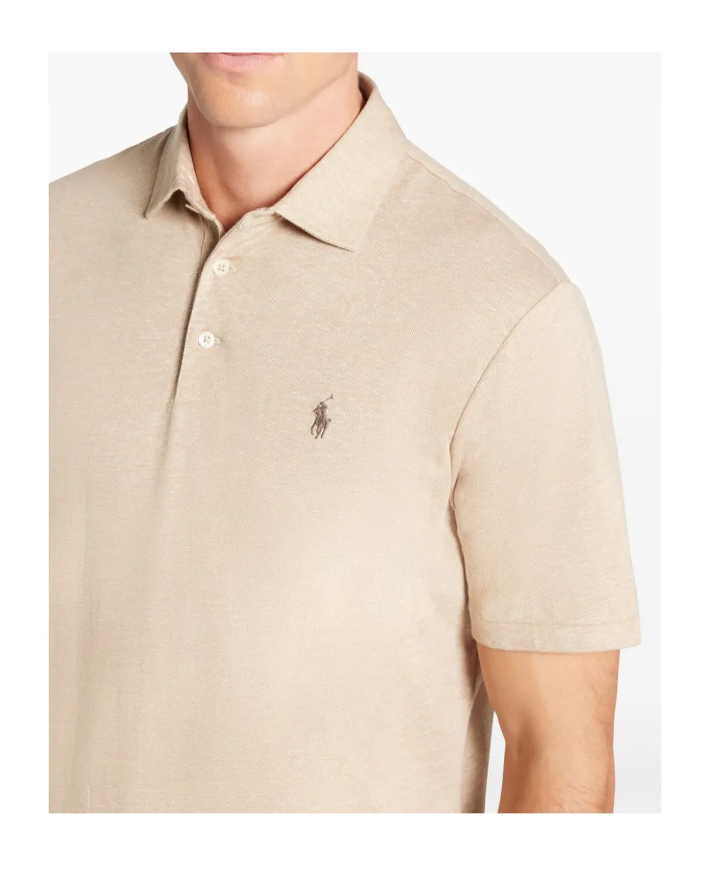 Slim-Fit Mesh Polo Shirt