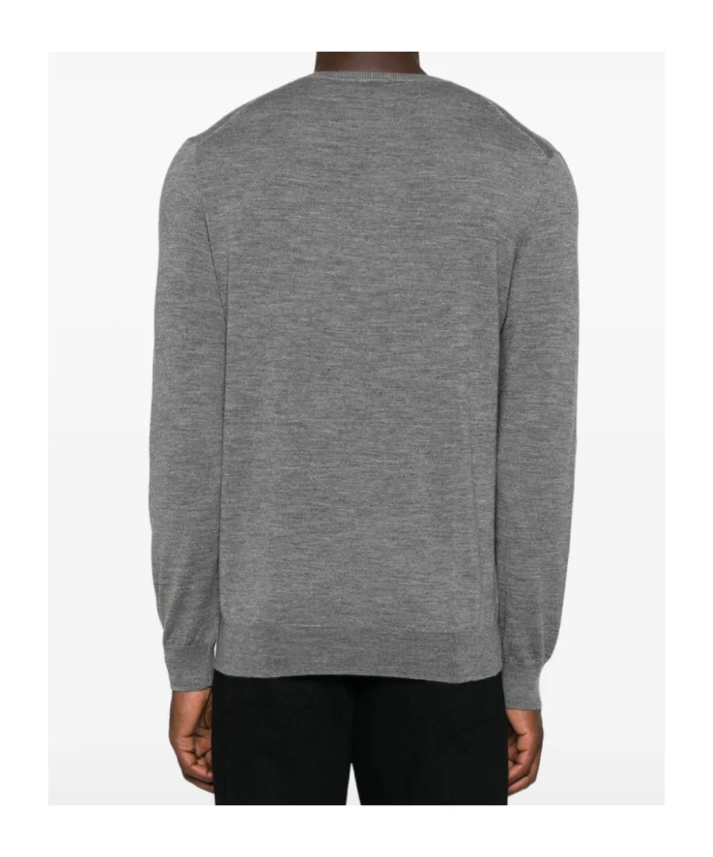 Polo Pony Embroidered V-Neck Jumper