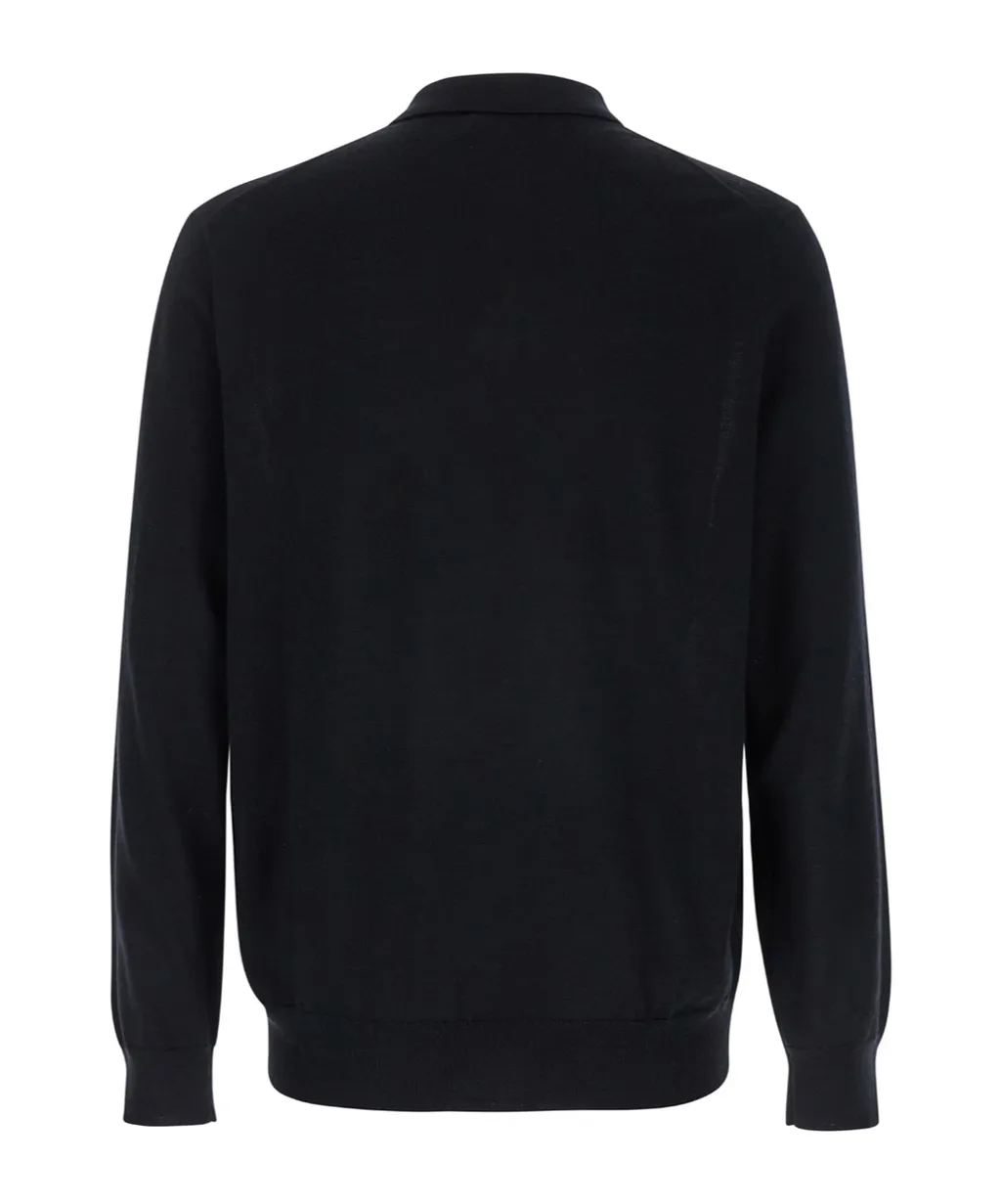 Knitted Polo Shirt