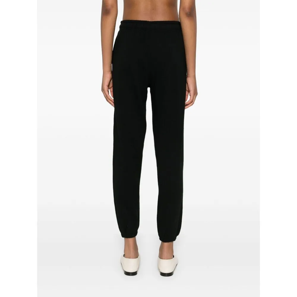 Pony Embroidered Drawstring Track Pants