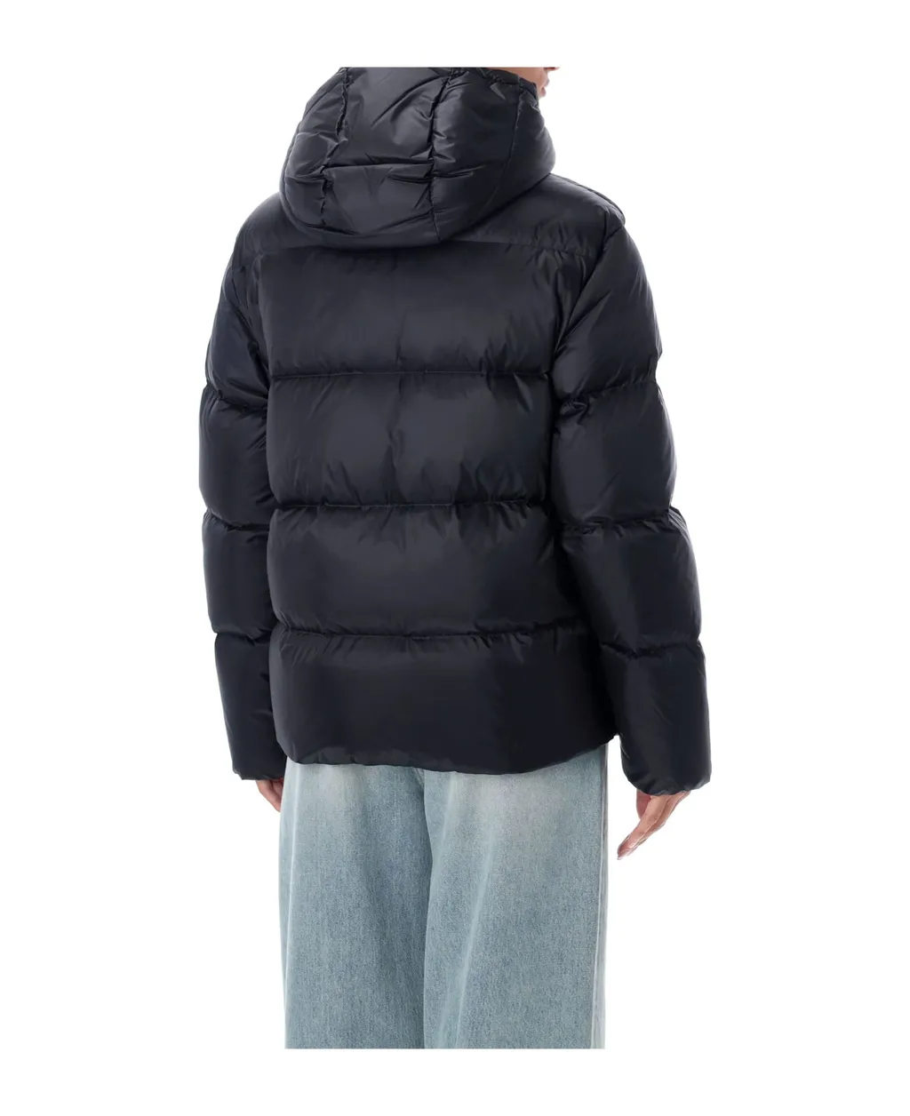 Water-Repellent Quilted Down Jacket