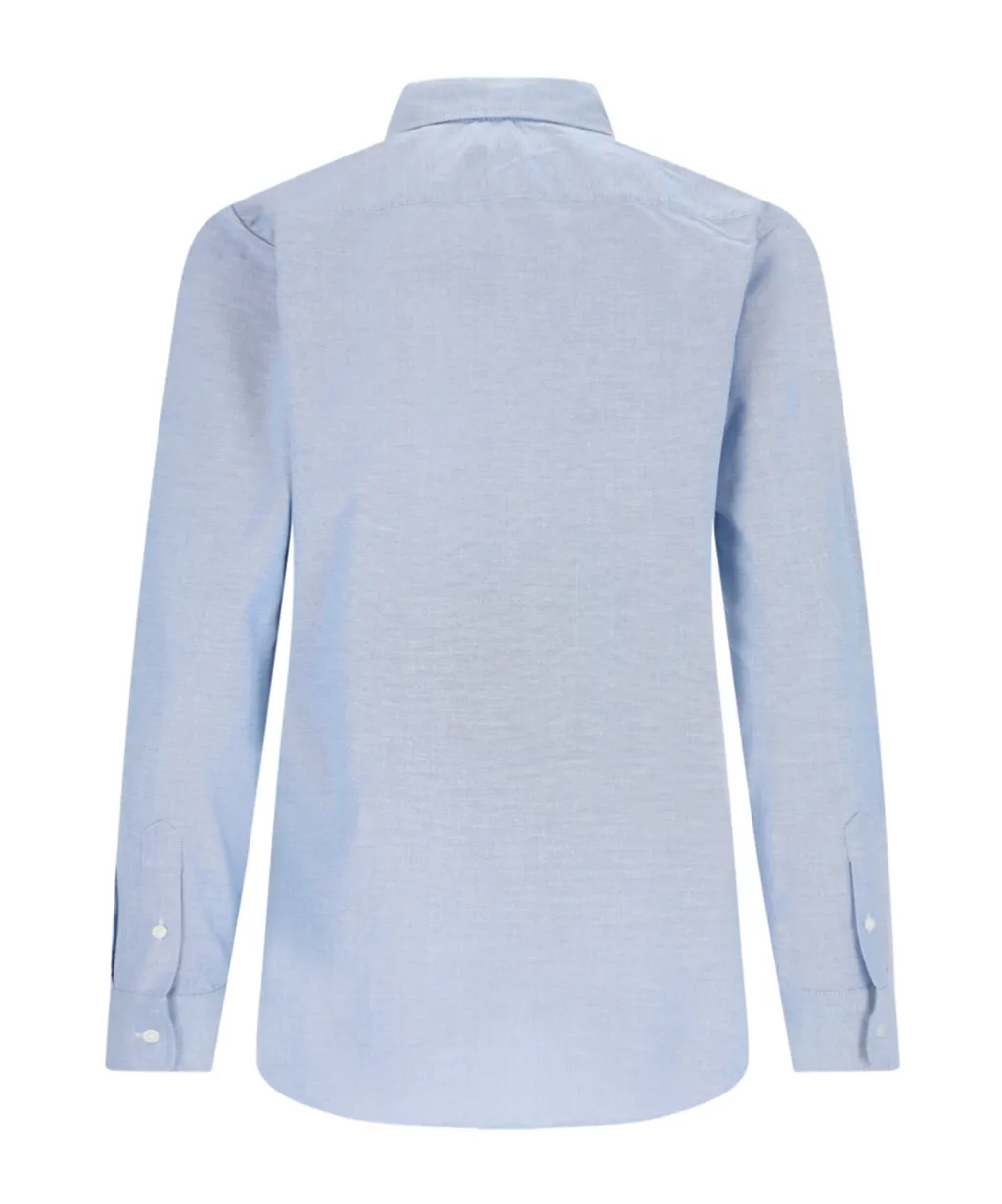 Long-Sleeved Button-Up Shirt